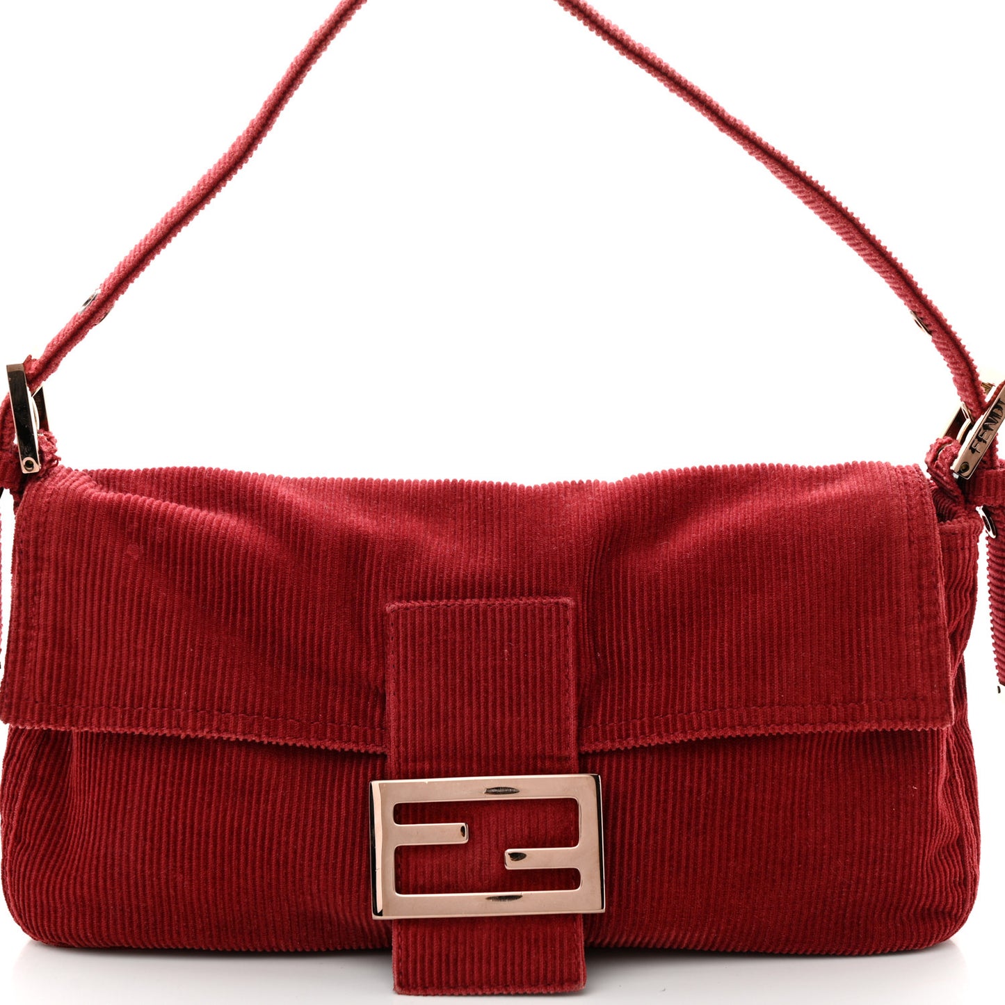 Corduroy Baguette Rosso