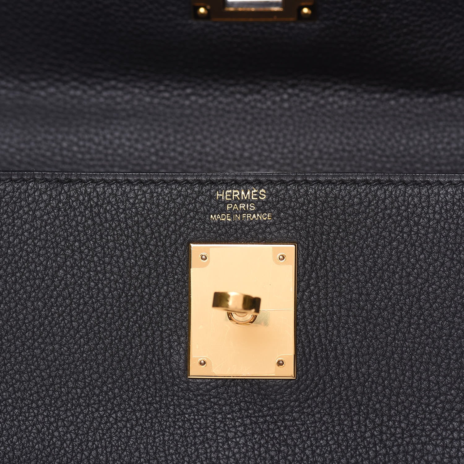 Hermes Togo Kelly Retourne 28 Black 8 of 31