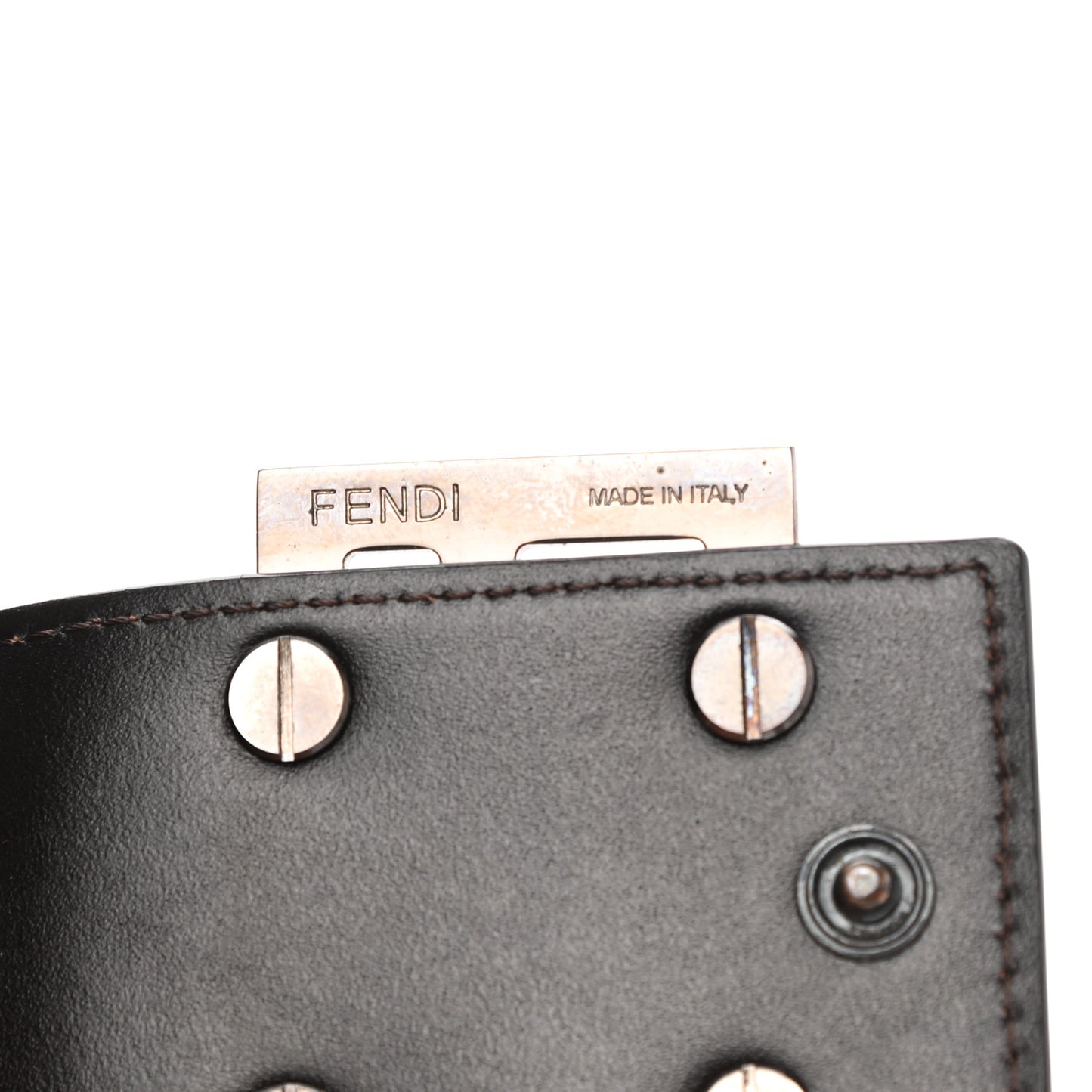 Zucca Compact Wallet Tobacco
