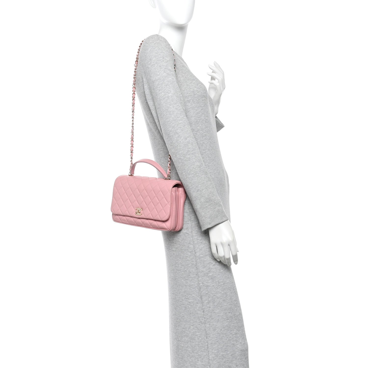 Chanel Lambskin Quilted Small Citizen Chic Flap Pink 2 of 13