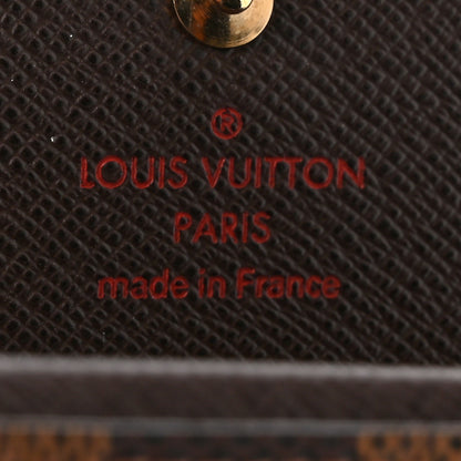 Louis Vuitton Damier Ebene Porte-Monnaie Plat Coin Purse 6 of 6