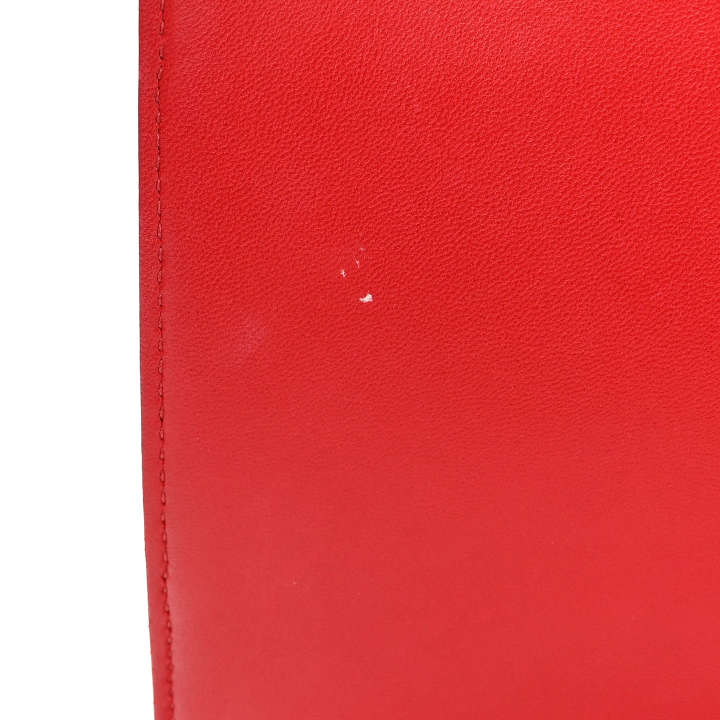 Lambskin Medium Diorama Flap Bag Red