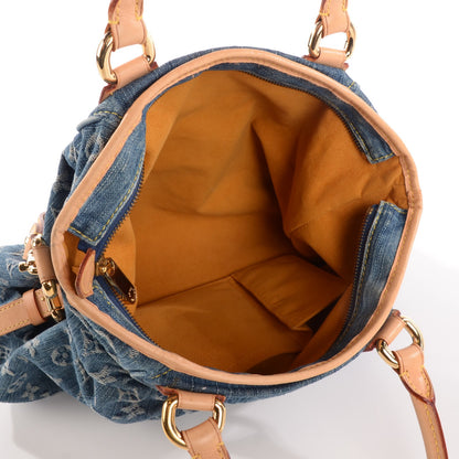 Louis Vuitton Denim Neo Cabby MM Blue 5 of 9