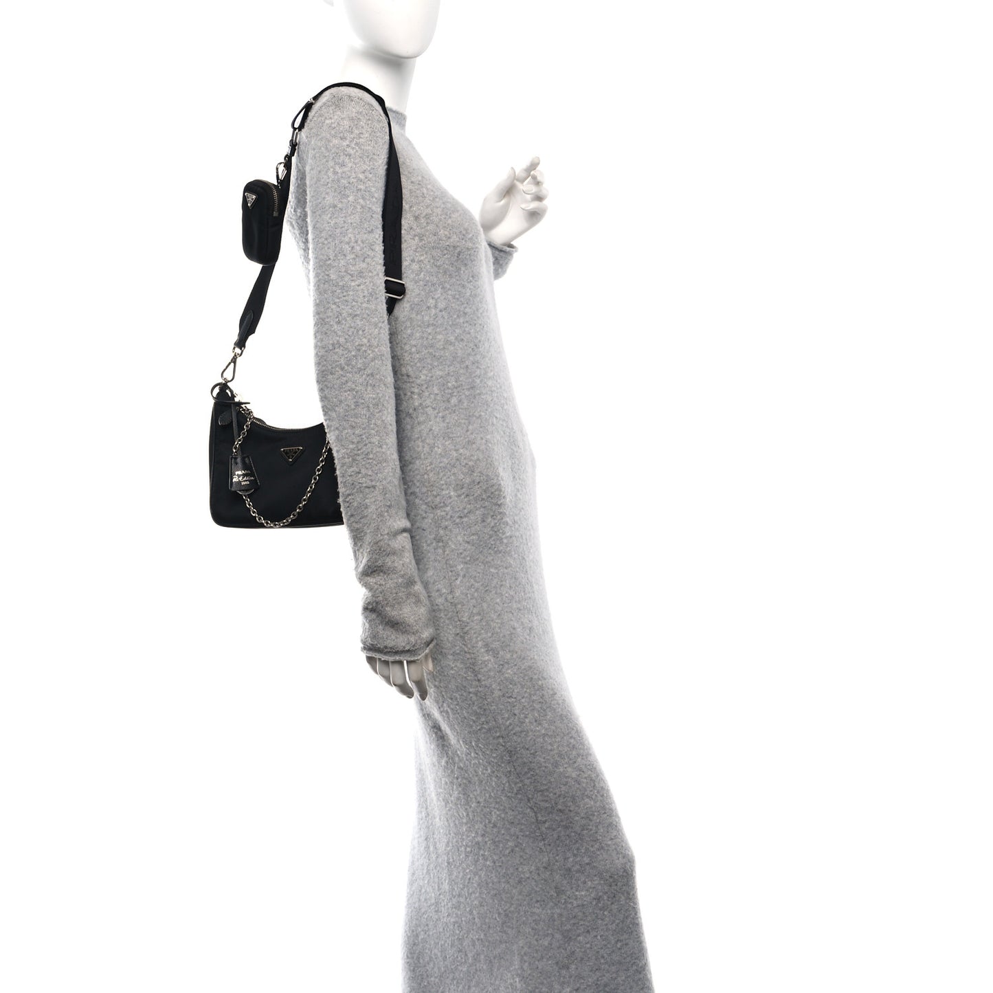 Nylon Re-Edition 2005 Shoulder Bag Black
