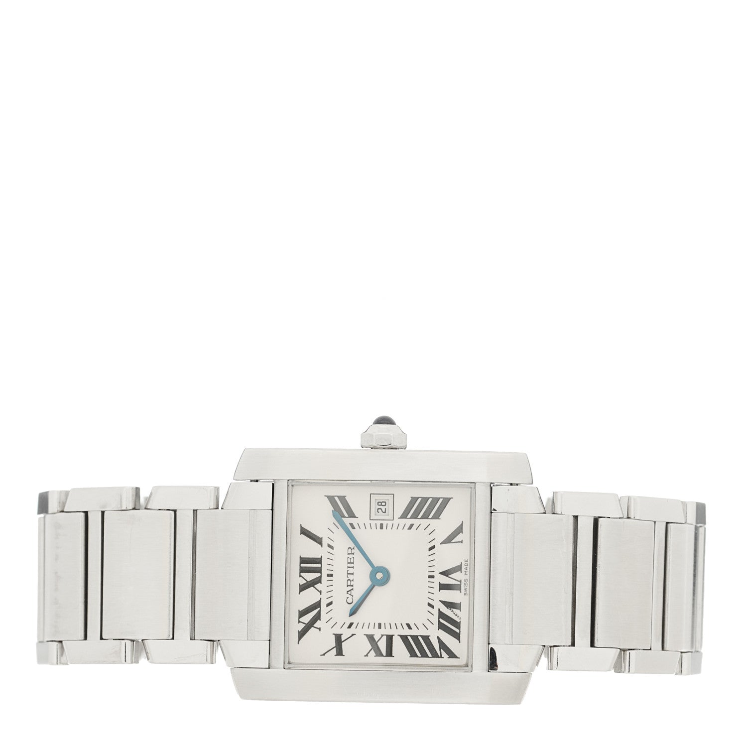 Cartier Stainless Steel 25mm Tank Francaise Quartz Watch 2 of 4