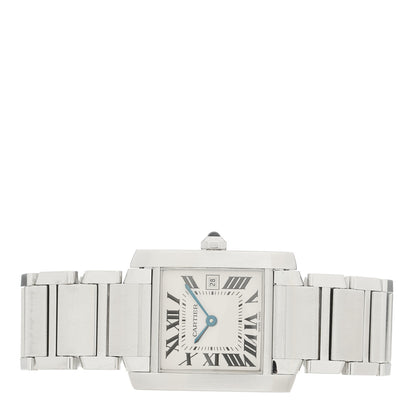 Cartier Stainless Steel 25mm Tank Francaise Quartz Watch 2 of 4