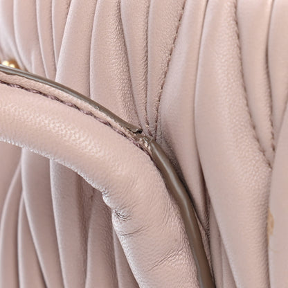 Miu Miu Nappa Matelasse Top Handle Bag Cammeo 9 of 22