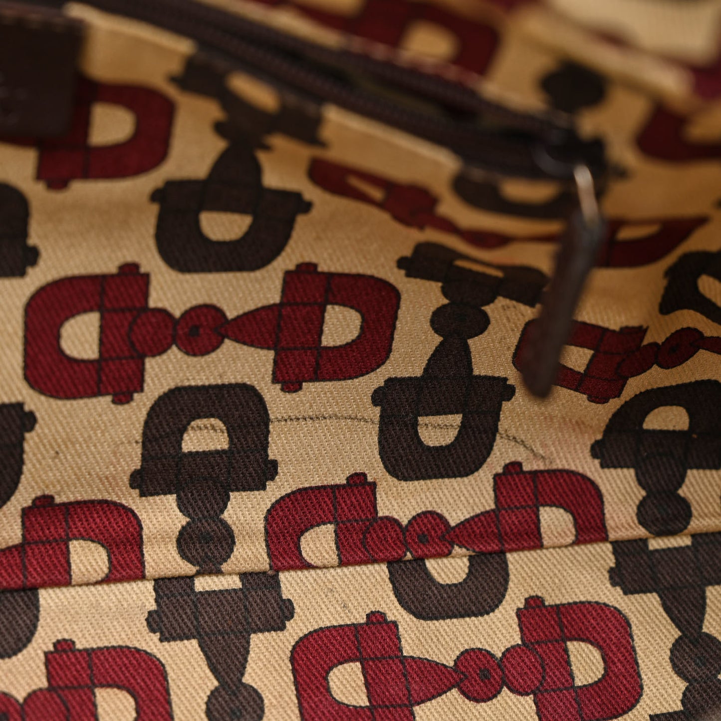 Guccissima Small Princy Satchel Brown