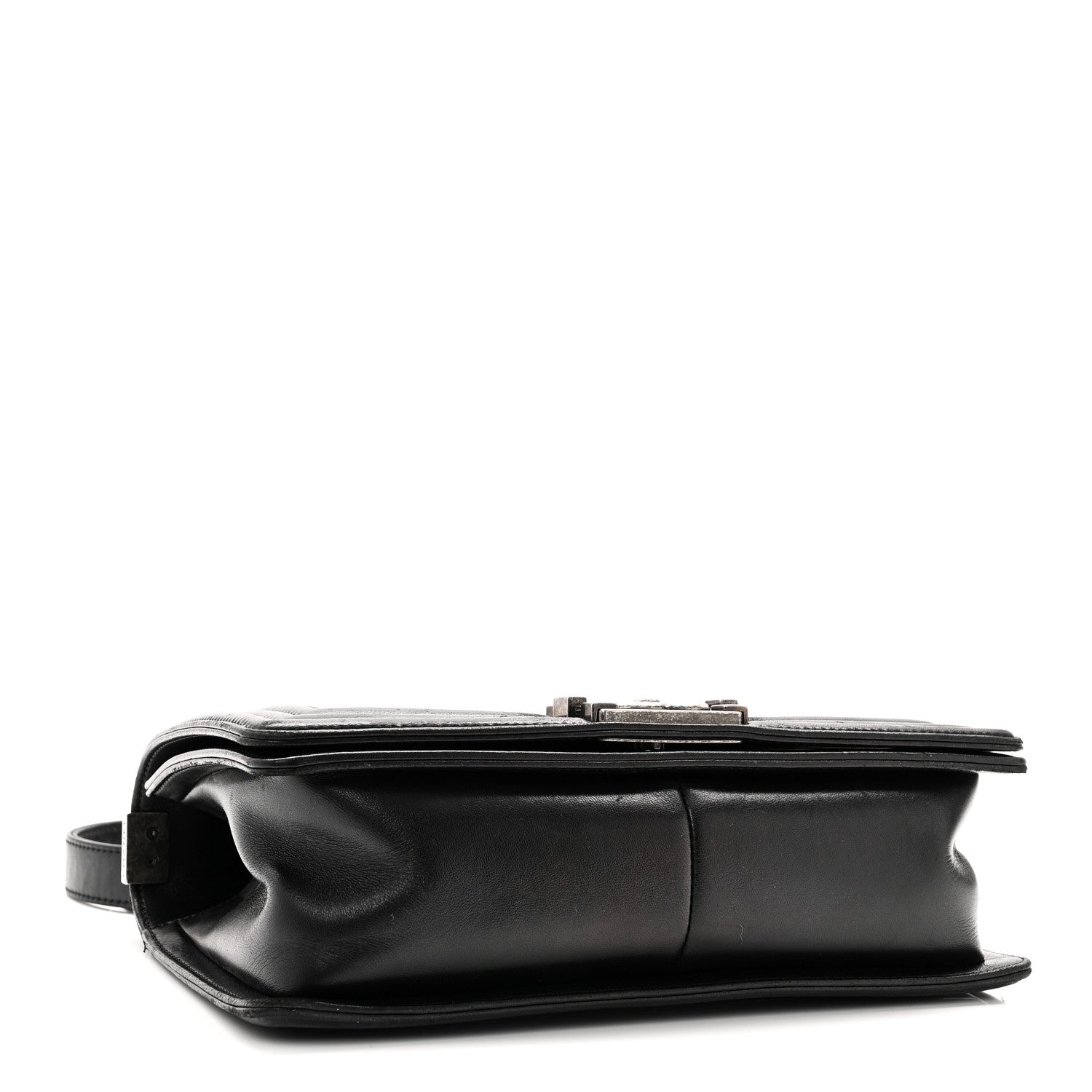 Chanel Lambskin Quilted Medium Boy Flap Black 4 of 10