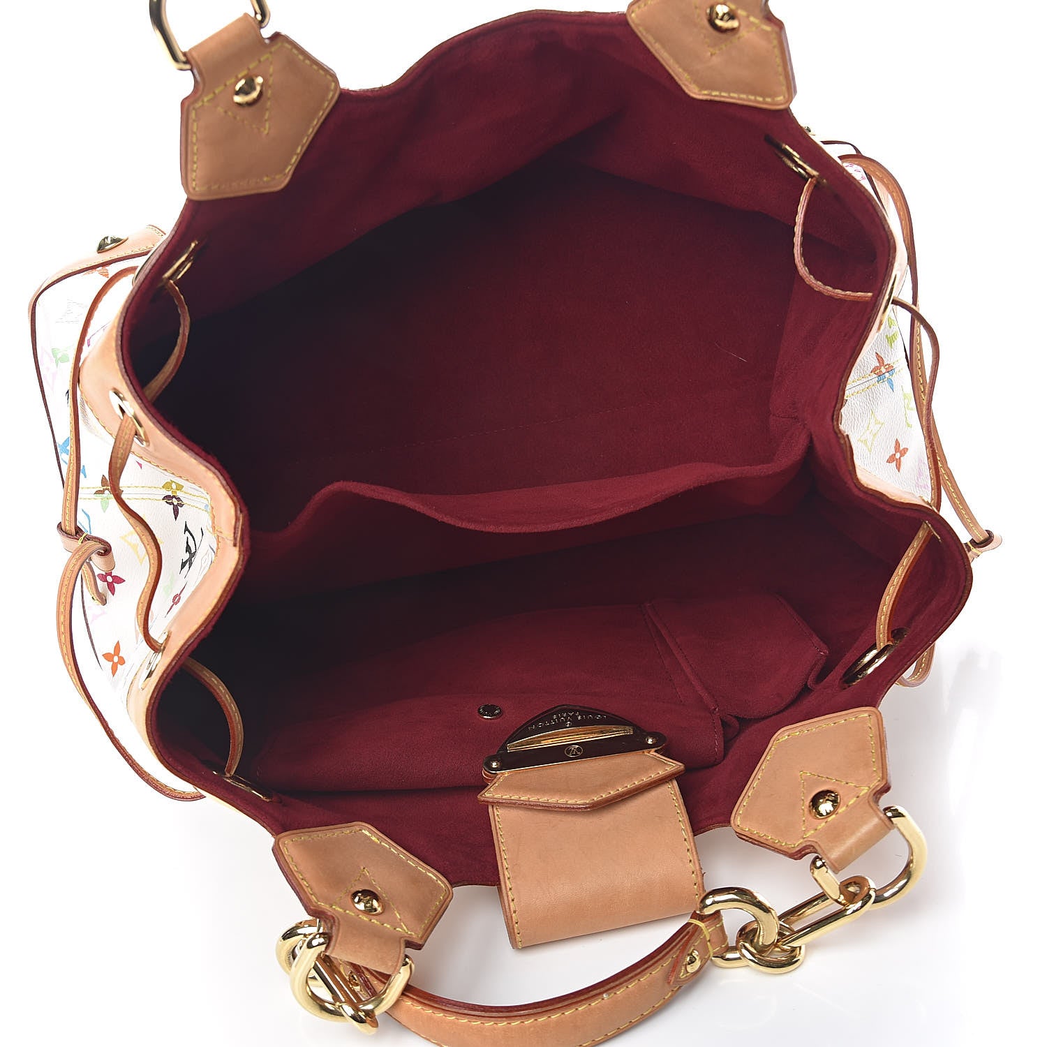 Louis Vuitton Monogram Multicolor Ursula White 5 of 21