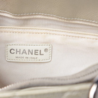 Chanel Caviar Quilted Grand Shopping Tote GST Pearl 6 of 12