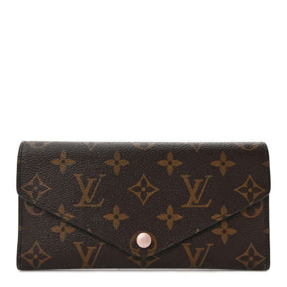 Louis Vuitton Monogram Josephine Wallet Rose Ballerine 1 of 9