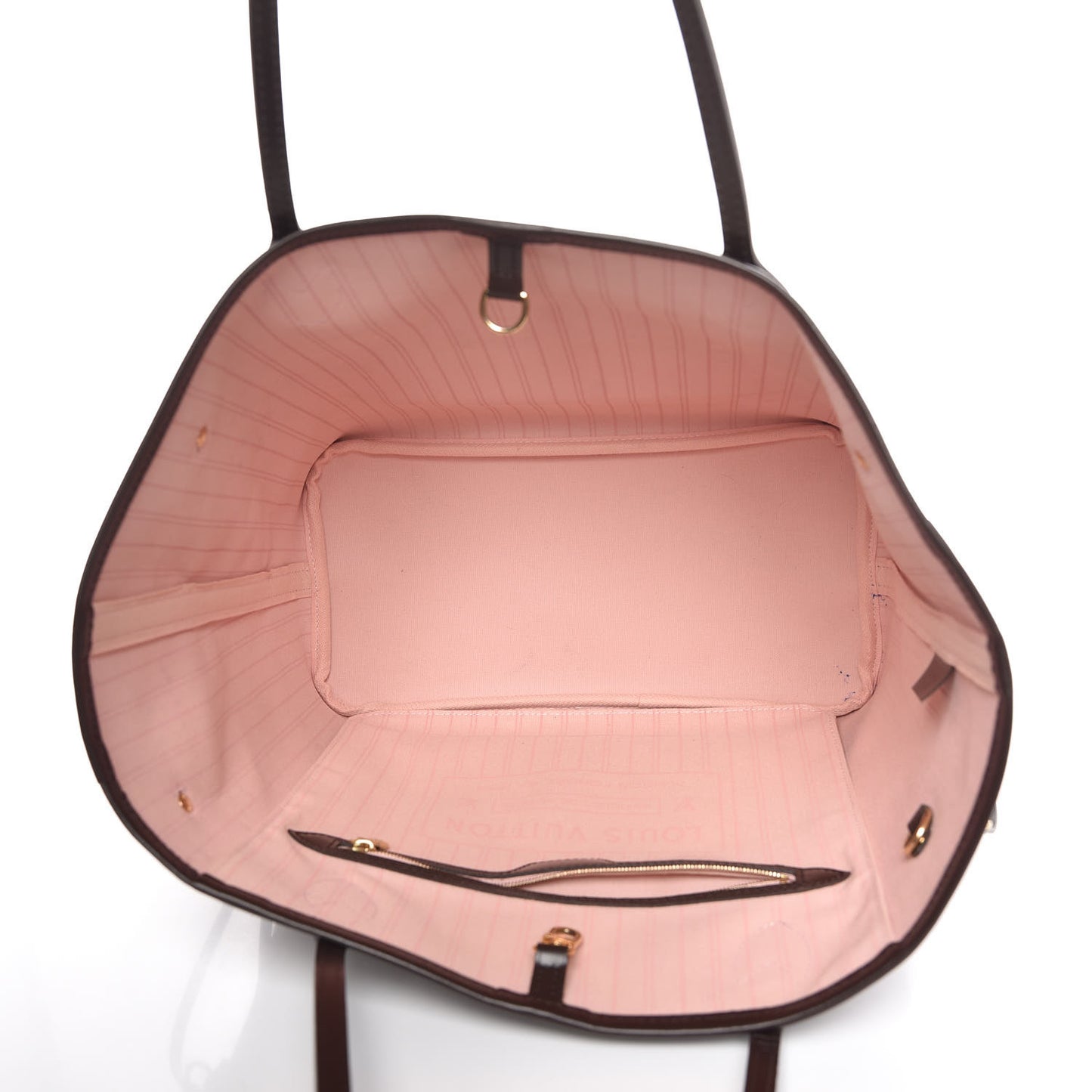 Damier Ebene Neo Neverfull MM Rose Ballerine