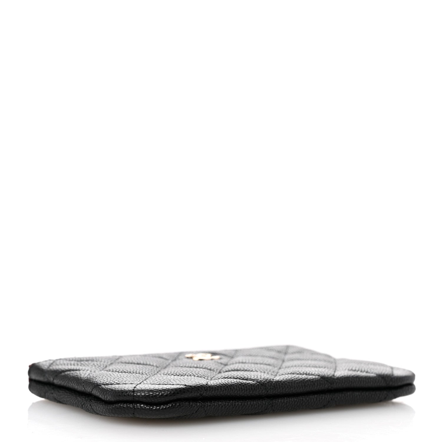 Chanel Caviar Quilted Small Cosmetic Case Black 4 of 7
