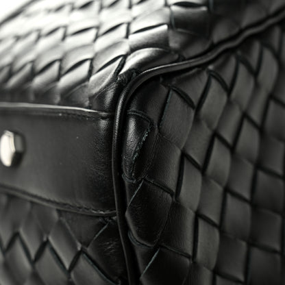 Bottega Veneta Nappa Intrecciato Duffle Bag Black 10 of 10