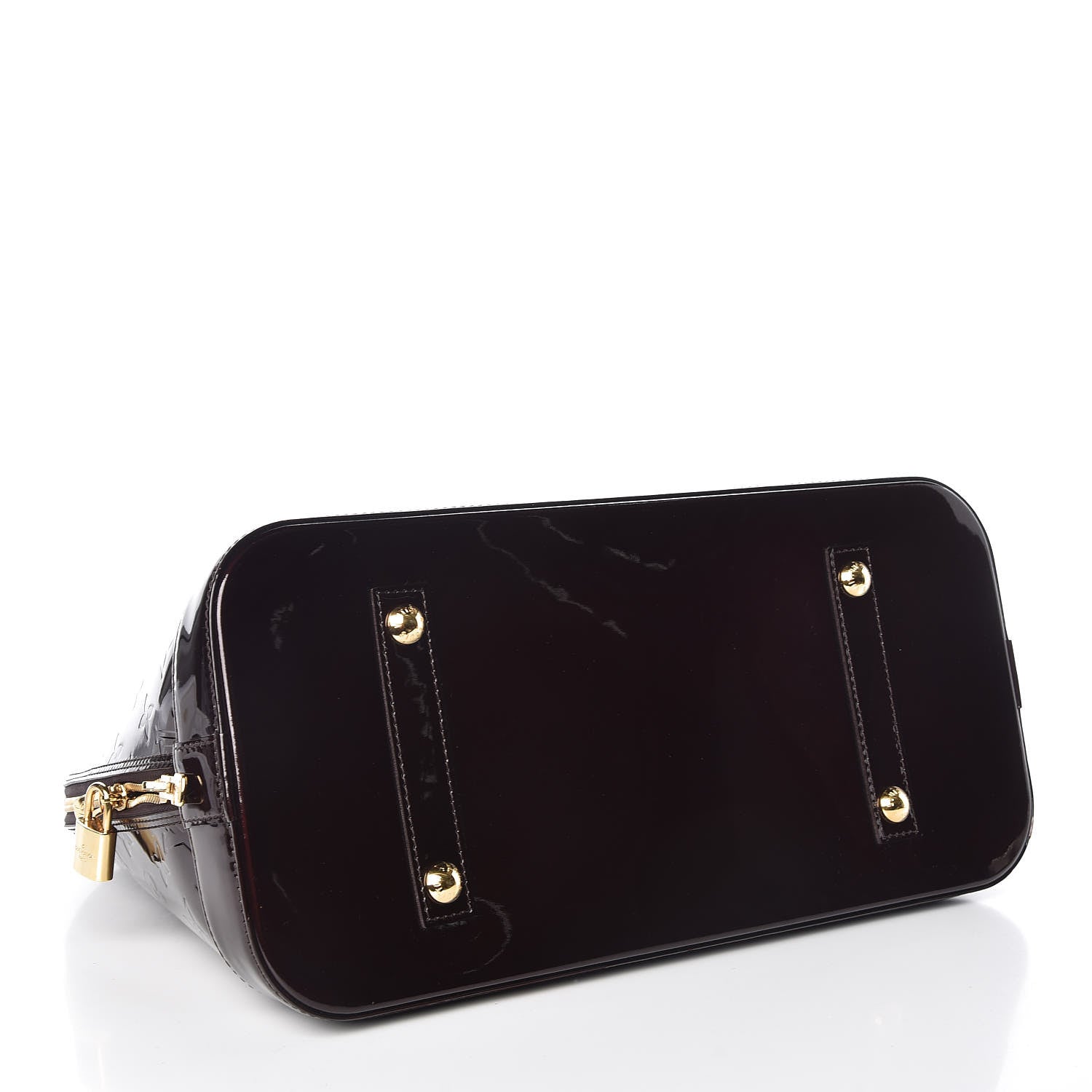 Louis Vuitton Vernis Alma GM Amarante 4 of 8
