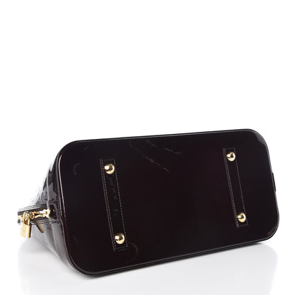 Louis Vuitton Vernis Alma GM Amarante 4 of 8