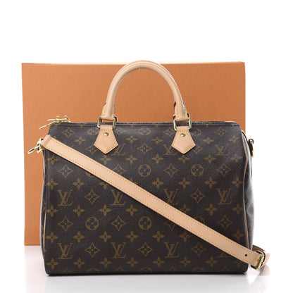 Louis Vuitton Monogram Speedy Bandouliere 30 12 of 12
