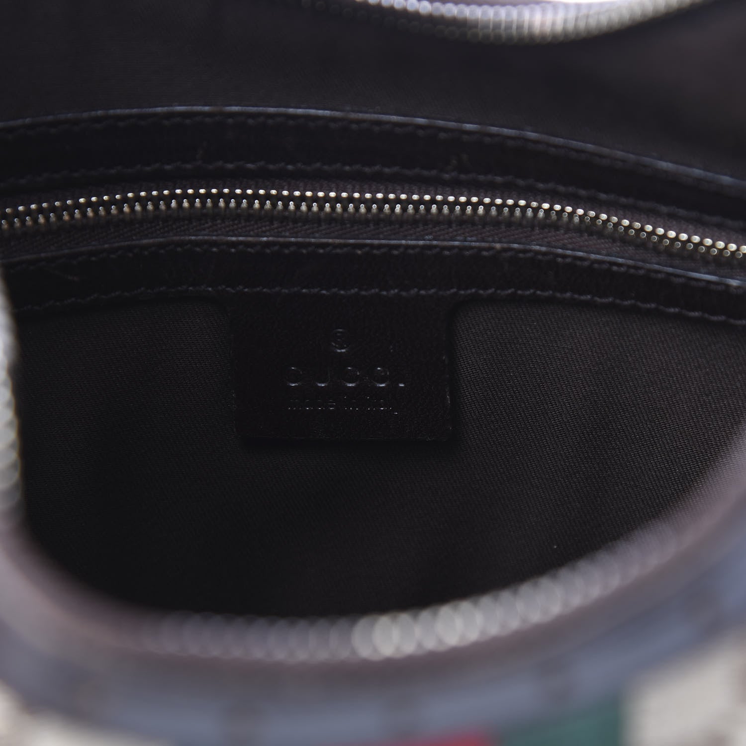 Gucci Monogram Web GG Reins Hobo Brown 8 of 10