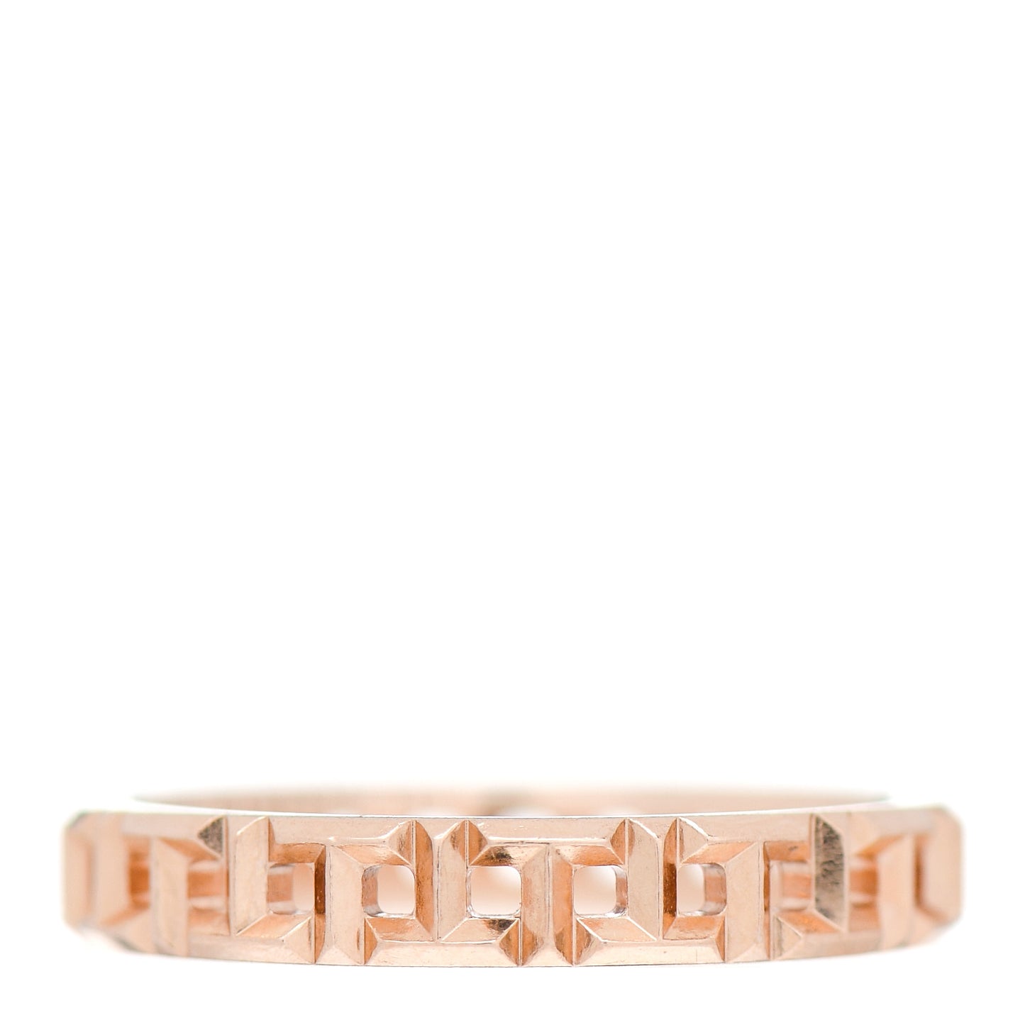 18K Rose Gold Narrow T True Ring 56 7.5