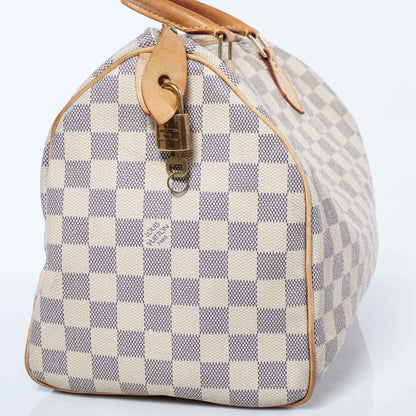 Louis Vuitton Damier Azur Speedy 30 4 of 8