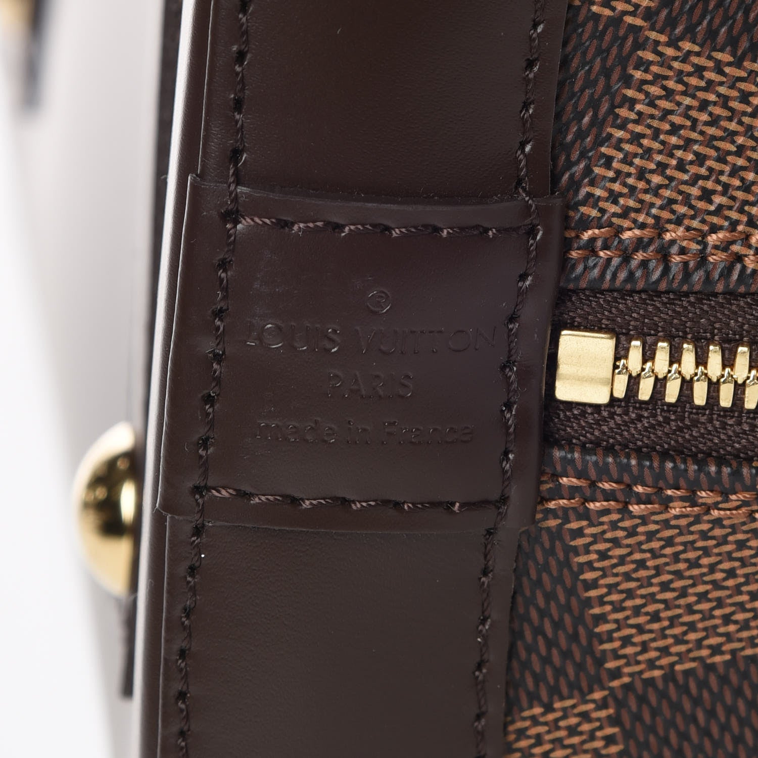 Louis Vuitton Damier Ebene Alma PM 8 of 11