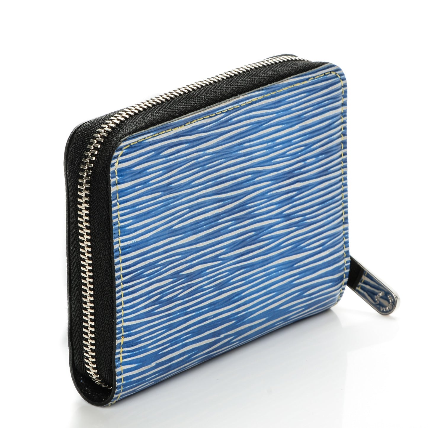 Epi Zippy Coin Purse Denim Light