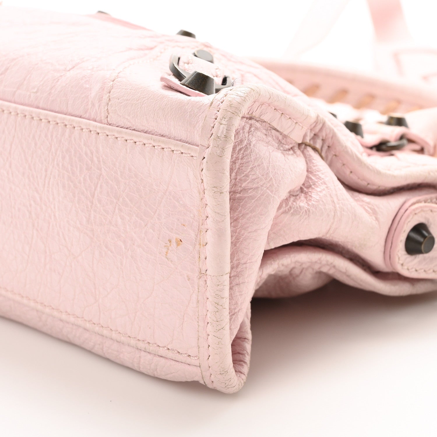 Balenciaga Agneau Classic Hardware Mini City Rose Petunia 11 of 11