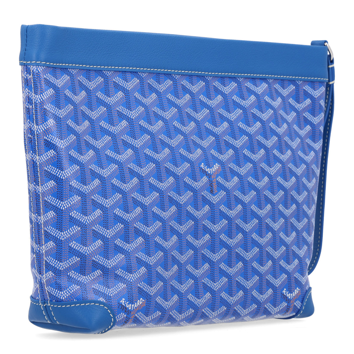 Goyard Goyardine Conti Pouch Sky Blue 3 of 9