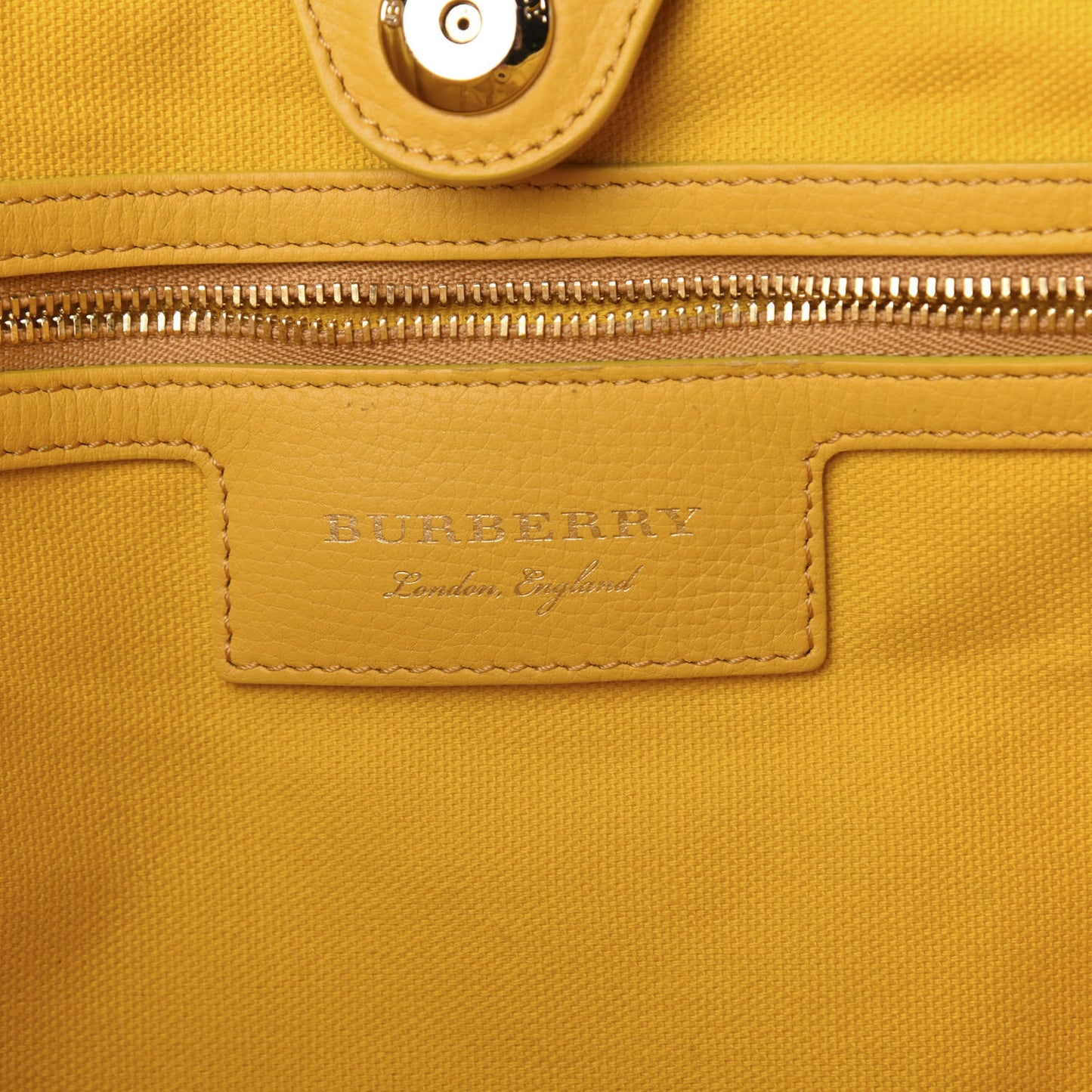 Haymarket Check Floral Print Small Canterbury Tote Yellow
