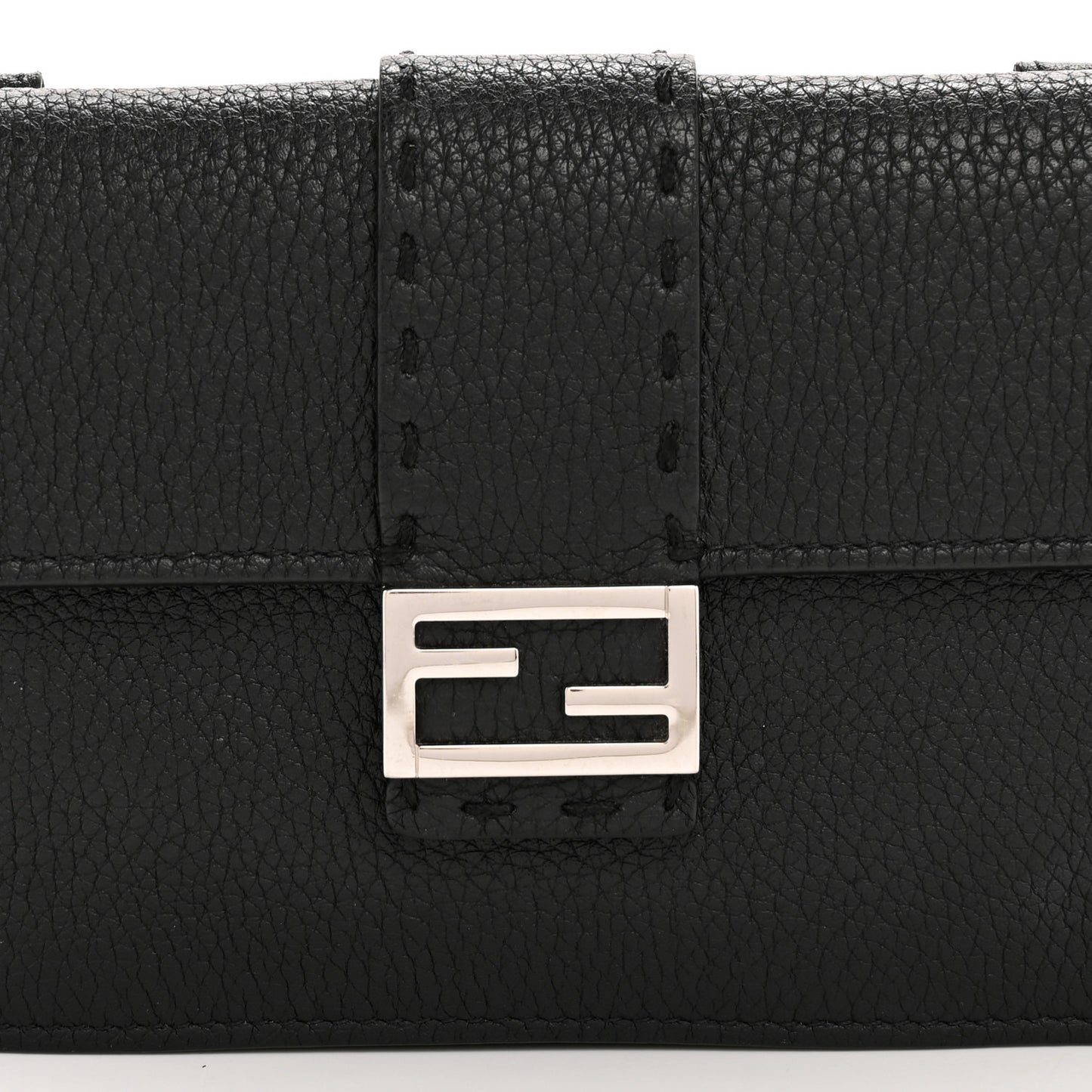 Cuoio Romano Selleria Baguette Belt Pouch Black