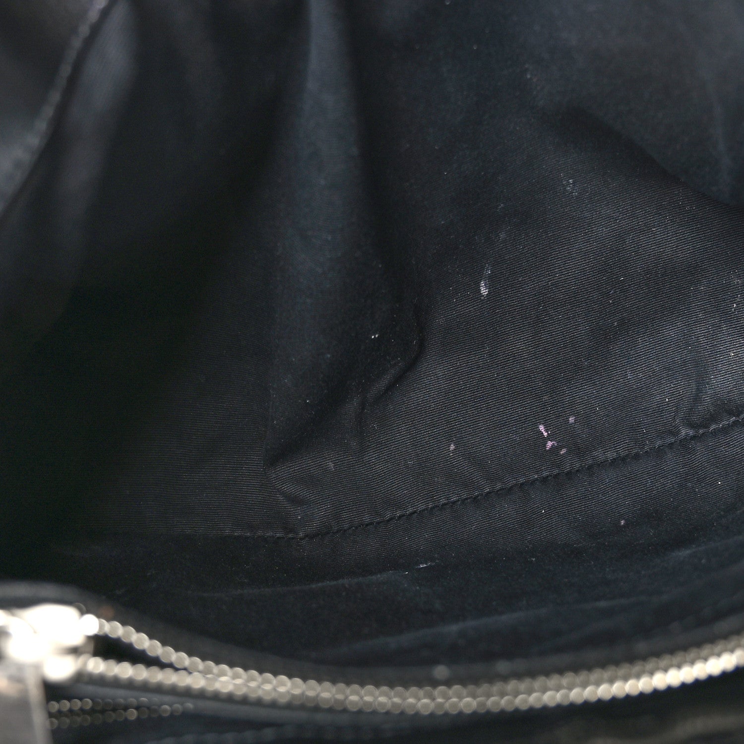 Saint Laurent Calfskin Y Quilted Monogram Medium Loulou Chain Satchel Black 6 of 11