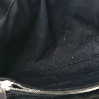 Saint Laurent Calfskin Y Quilted Monogram Medium Loulou Chain Satchel Black 6 of 11
