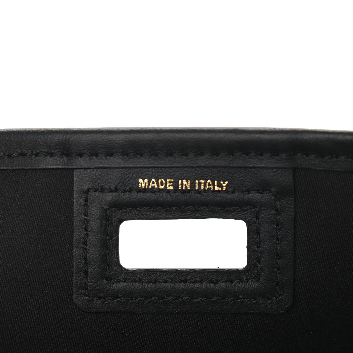 Fendi Glazed Fabric Vitello Century FF 1974 Stamp Patch Mini Peekaboo Defender Cover Mogano Panna Black 7 of 10