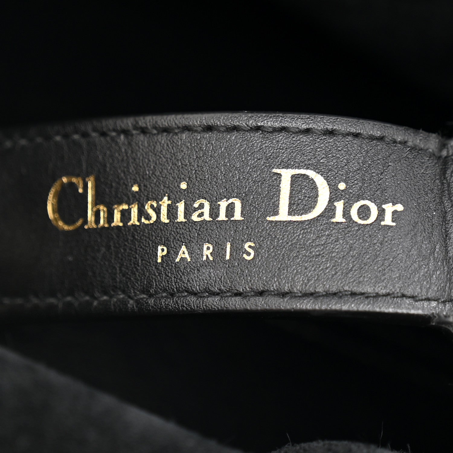 Christian Dior Calfskin Tweed Cannage Medium Toujours Black White 12 of 21