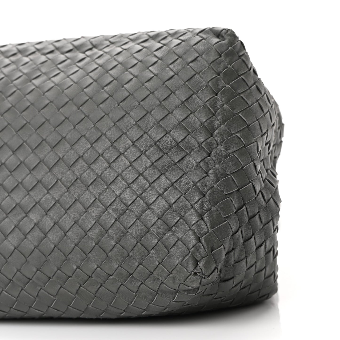 Nappa Intrecciato Large Seamless Tote New Light Grey