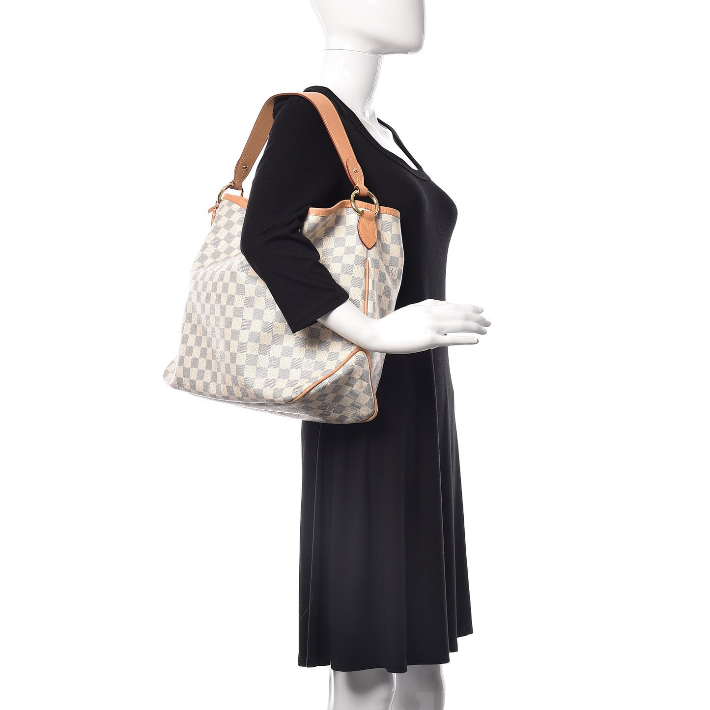 Damier Azur Delightful MM Pink