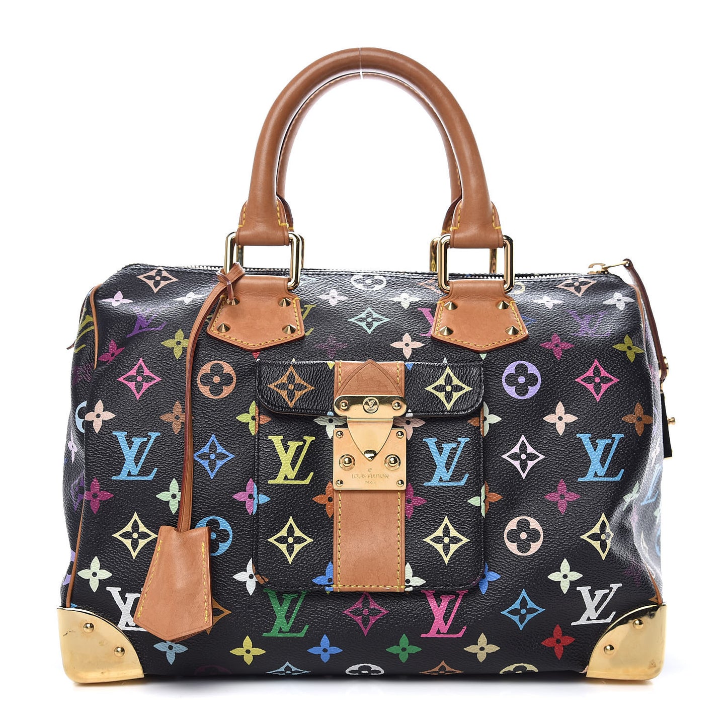 Monogram Multicolor Speedy 30 Black