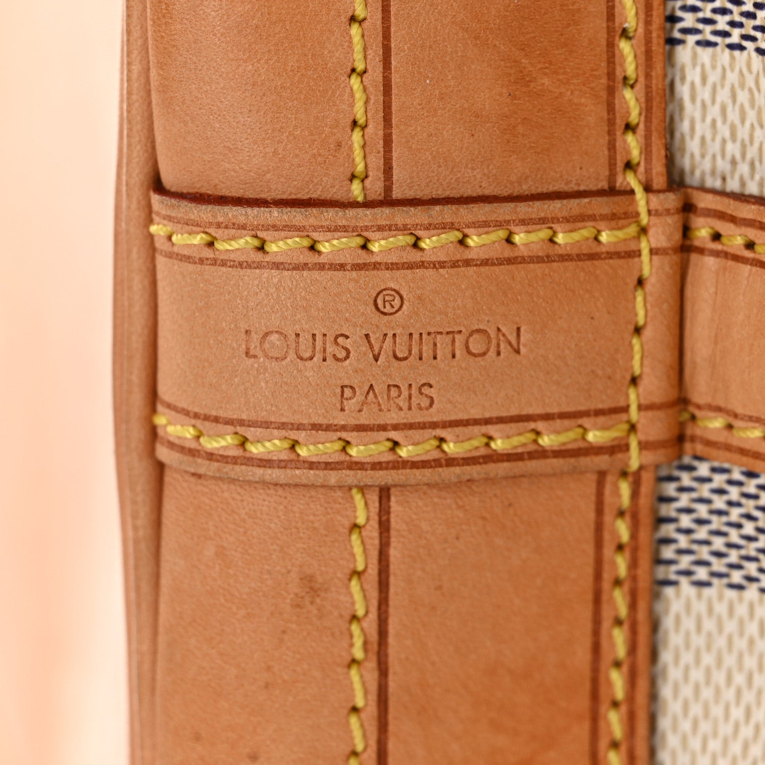 Louis Vuitton Damier Azur Noe 6 of 12