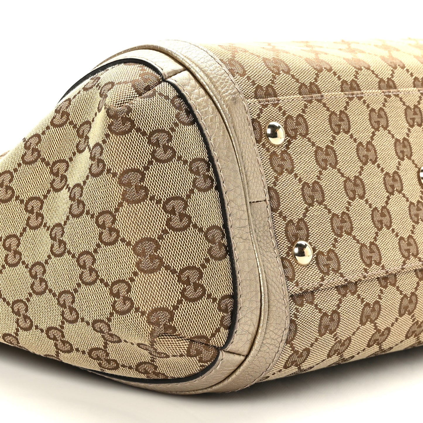 Monogram Medium Bella Hobo Gold