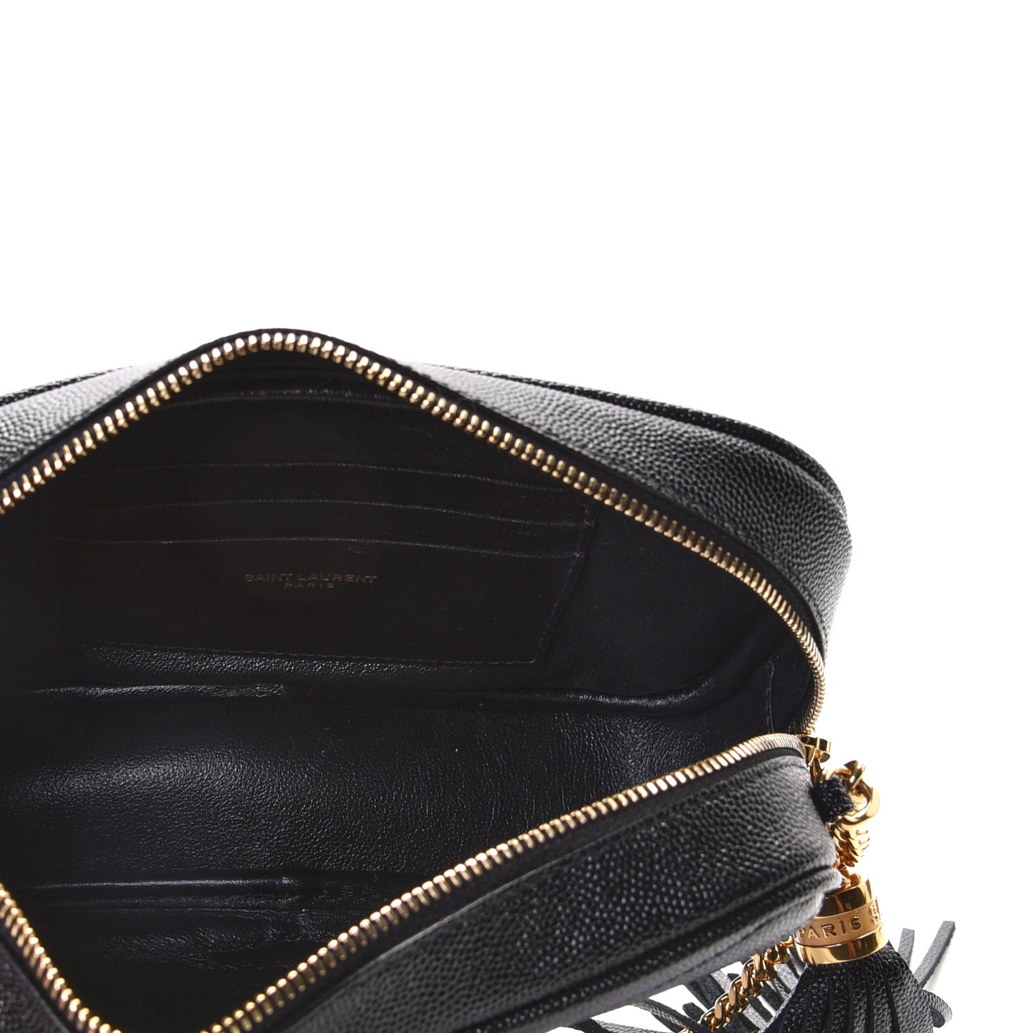 Grain De Poudre Matelasse Monogram Mini Lou Camera Bag Black