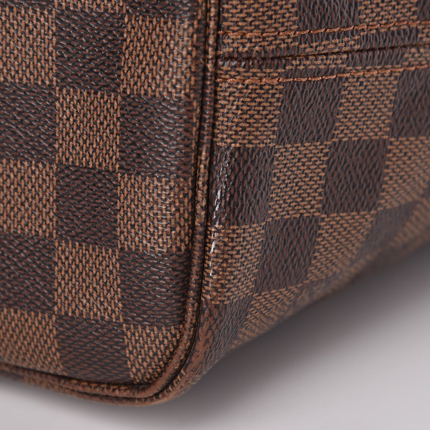Damier Ebene Neo Neverfull MM Rose Ballerine