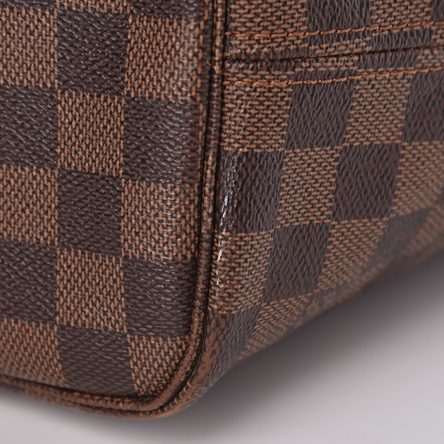 Louis Vuitton Damier Ebene Neo Neverfull MM Rose Ballerine 20 of 20