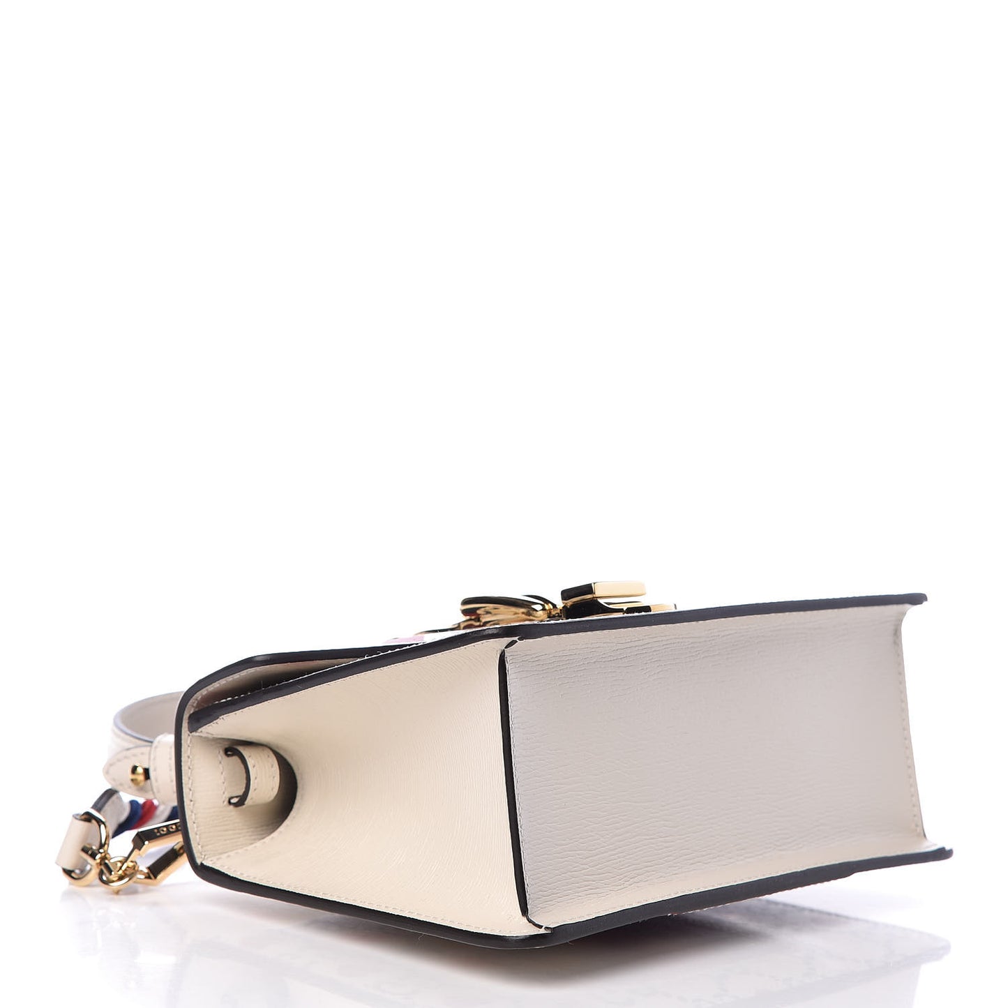 Calfskin Valentine's Day Exclusive Mini Sylvie Top Handle Bag Ivory