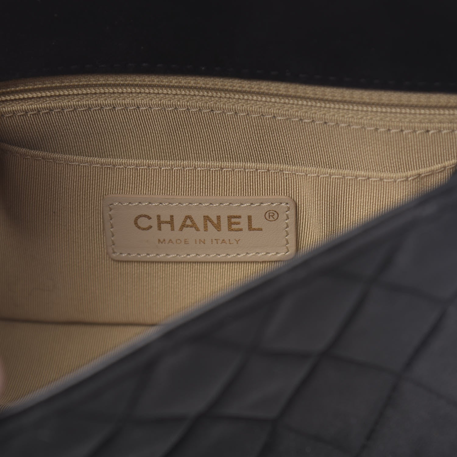 Chanel Velvet Quilted Mini Rectangular Pearl Crush Flap Black 6 of 10