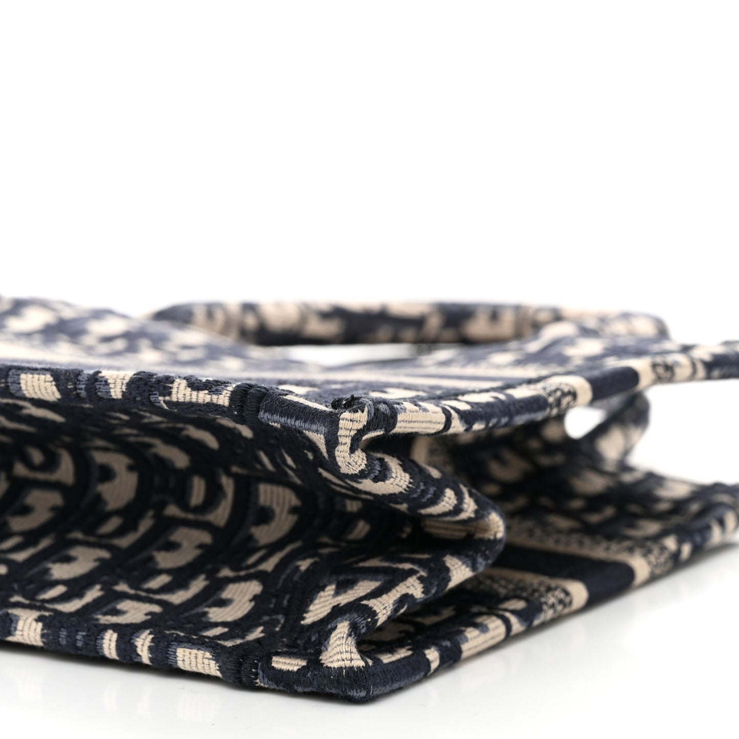 Oblique Small Book Tote Blue Multicolor