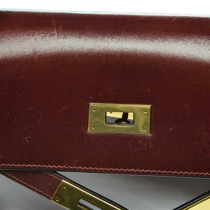 Hermes Box Kelly Retourne 32 Rouge H 23 of 31
