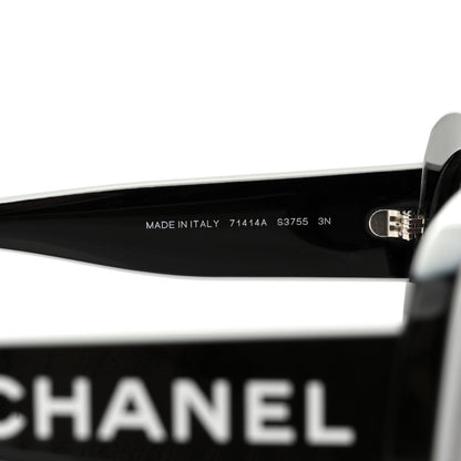 Chanel Acetate Sunglasses 71414A Black 5 of 8
