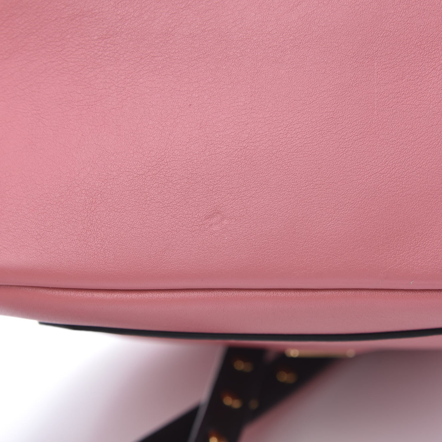MCM Calfskin Mini Duchess Polke Studs Backpack Pink 16 of 16