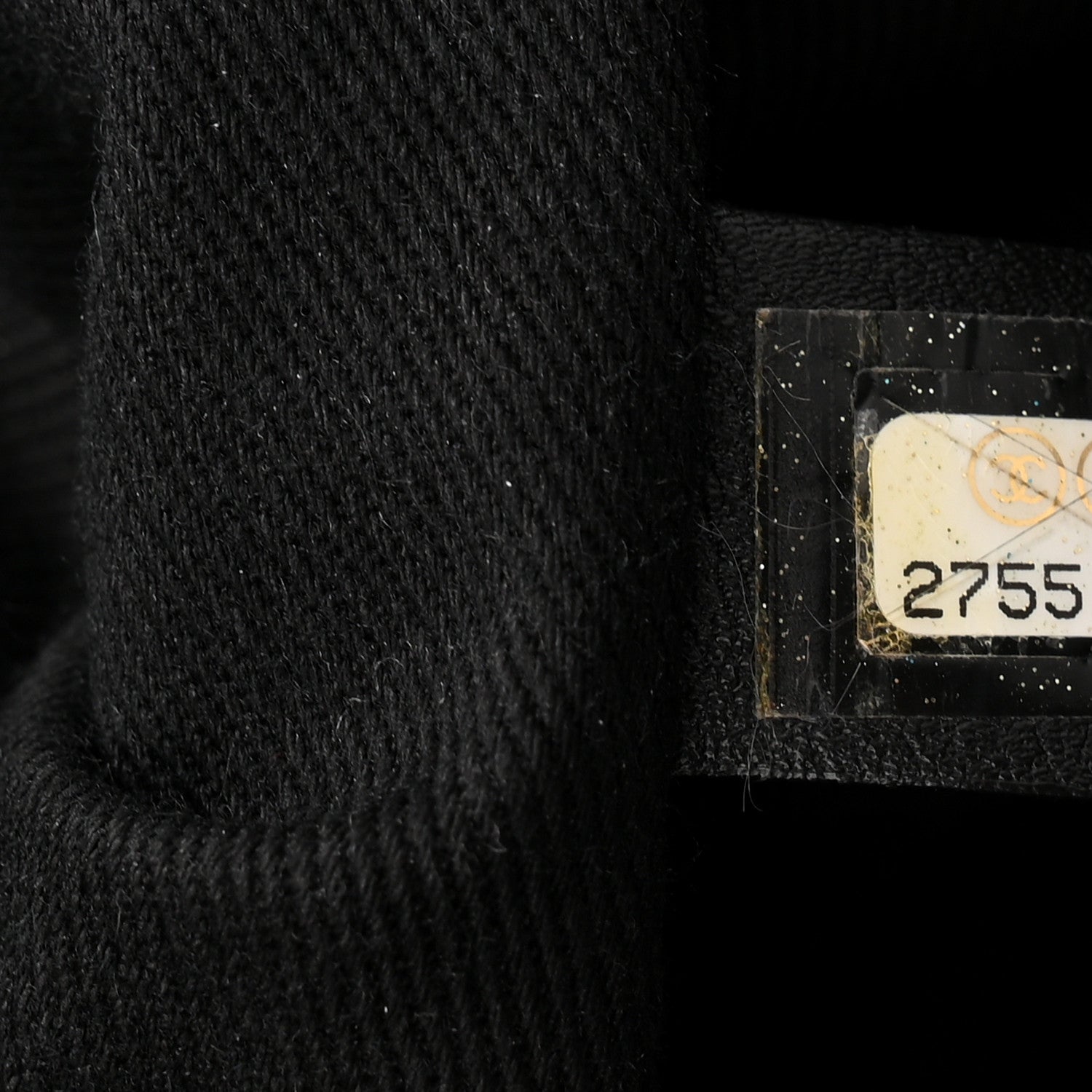 Chanel Canvas Large Double Face Shopping Tote Black 7 of 10